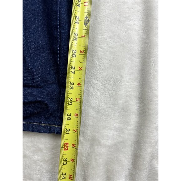 Vintage GWG CANADA GREAT WESTERN GARMENT COMPANY JEANS SIZE 32 X 31 DARK WASH - Picture 3 of 8